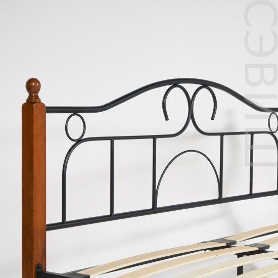 Кровать AT 808 + основание из деревянных ламелей (160 см x 200 см)