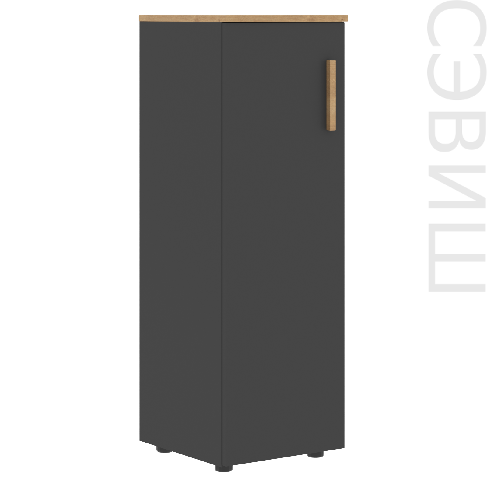 Шкаф колонка с глухой средней дверью FMC 40.1
