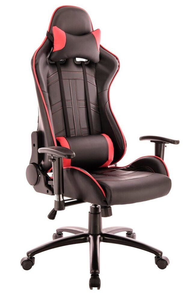 Кресло геймера  game  Игровое Everprof Lotus S10 Экокожа Красный