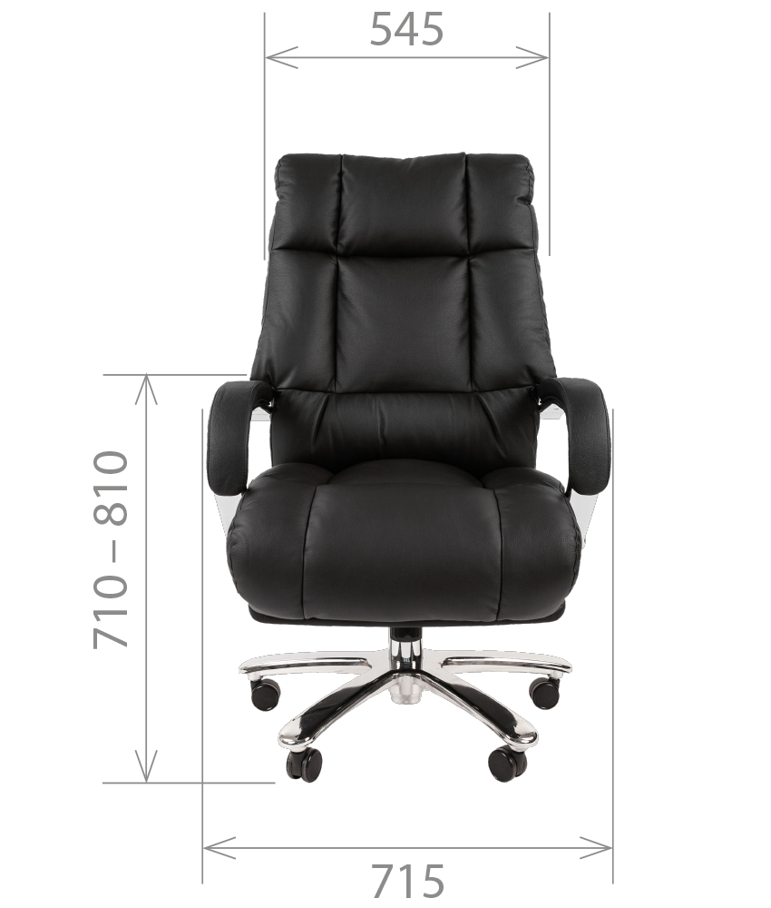 Кресло для руководителя CHAIRMAN 405 ЭКО кожа