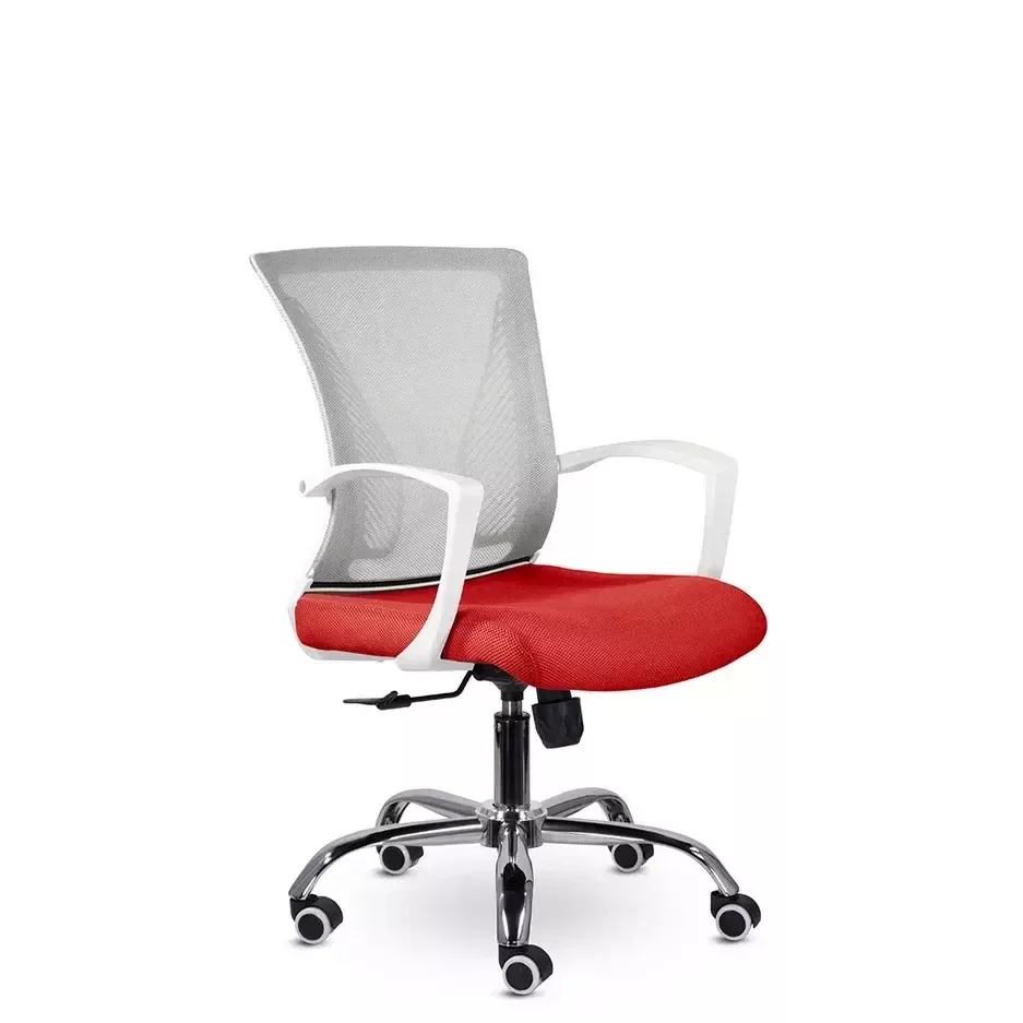 Офисное кресло  UTFC Энжел  хром  (белый пластик)