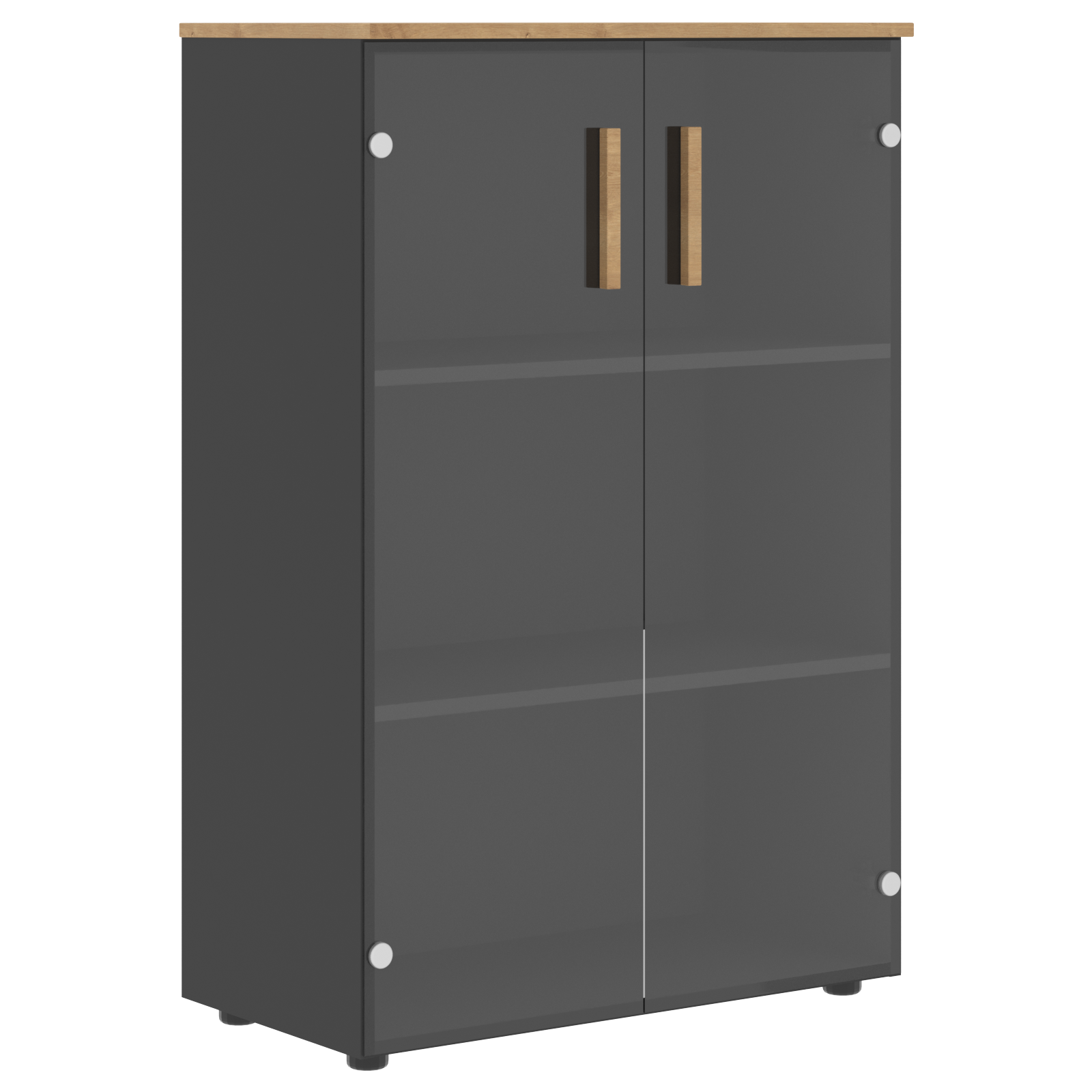 Шкаф со стеклянными дверьми  FMC 80.2