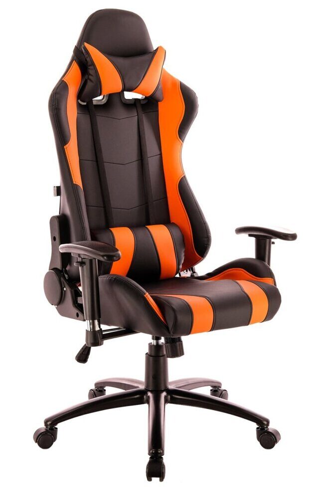 Кресло геймера игровое Everprof Lotus S2 Экокожа Оранжевый