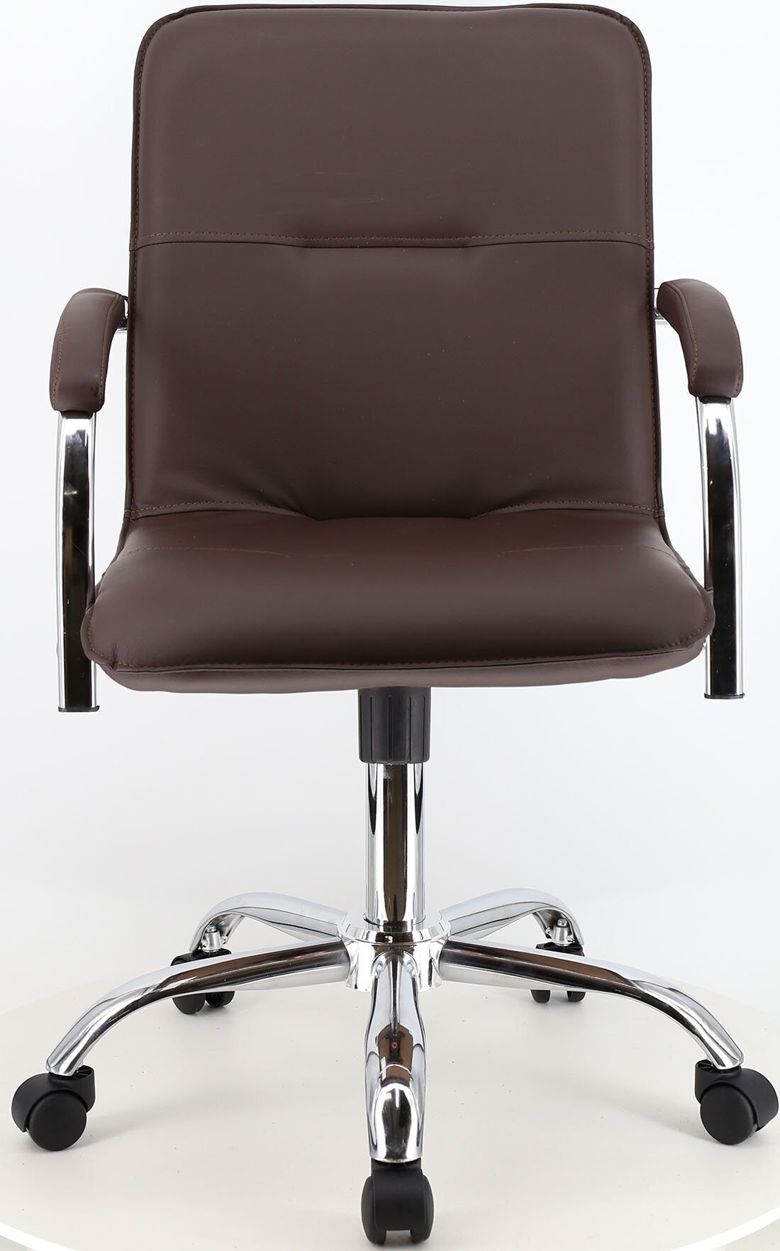 Офисное кресло Самба ХРОМ  GTP (эко кожа)