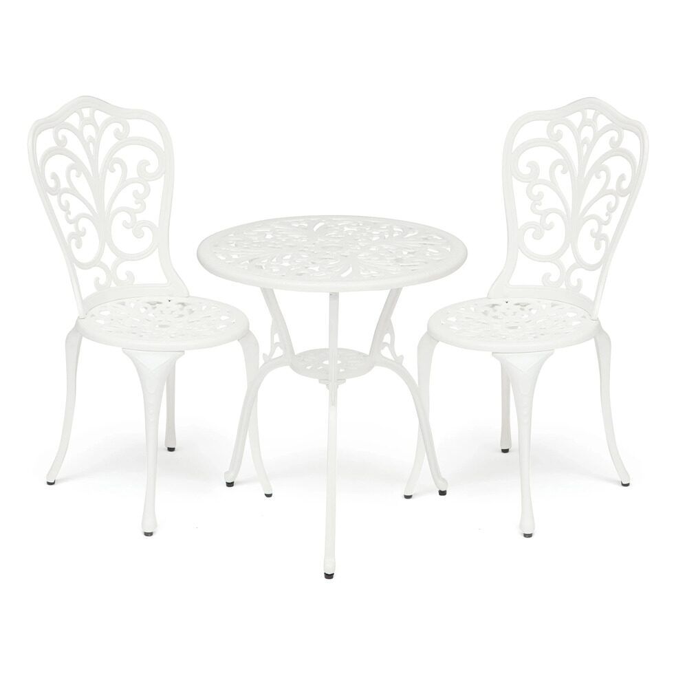 Комплект Secret De Maison «Romance» (стол +2 стула) (butter white)