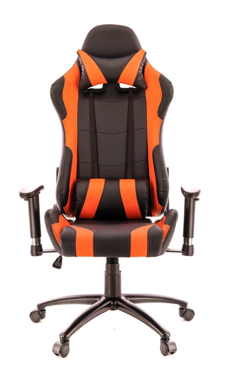 Кресло геймера  game игровое Everprof Lotus S2 Экокожа Оранжевый