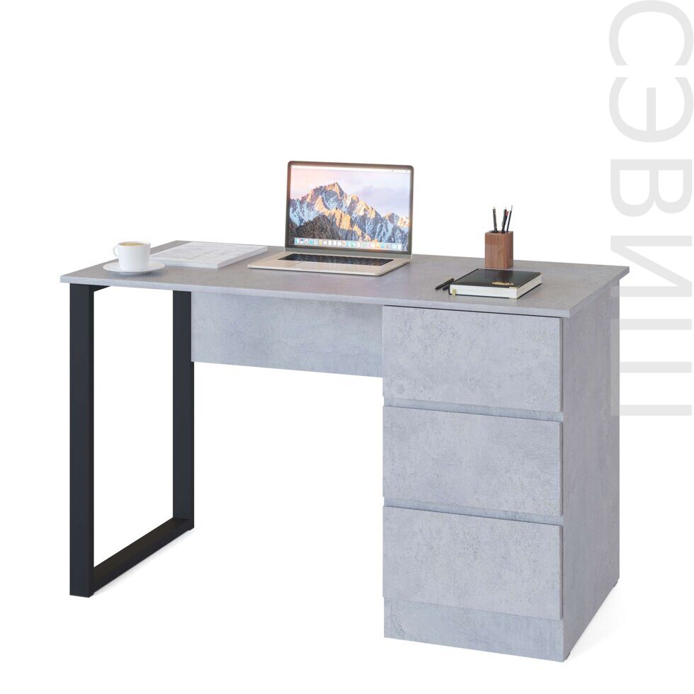 Стол письменный Сокол СПм-205 бетон