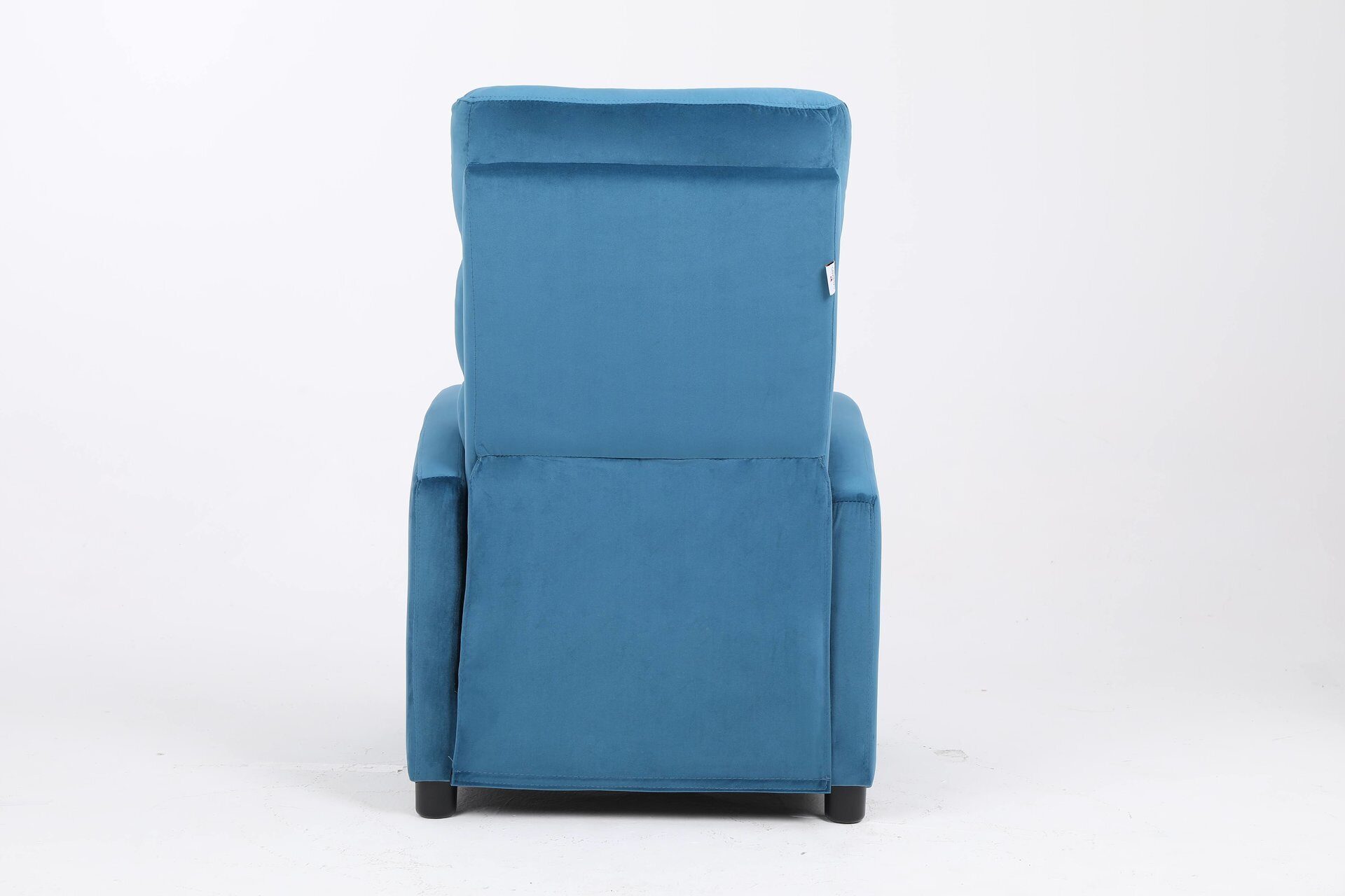 Кресло вибромассажное CALVIANO синий велюр