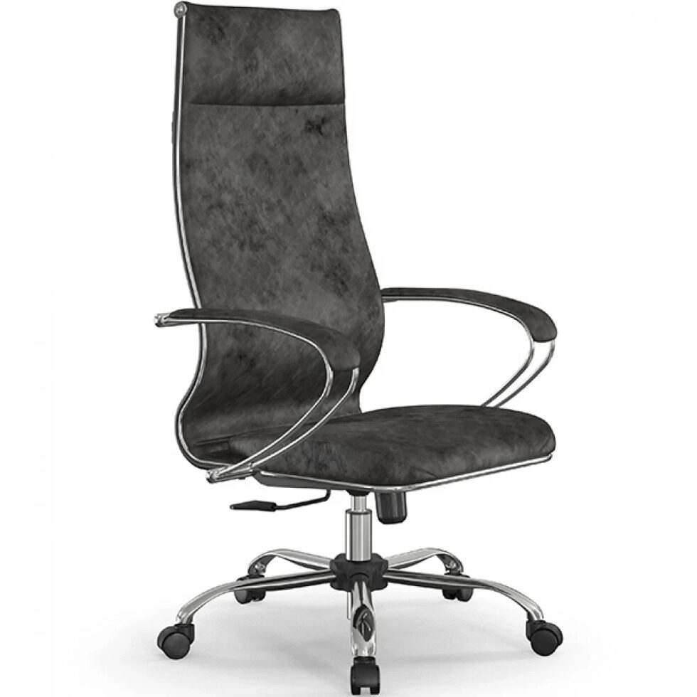 Кресло Metta L 1m 42/K (Велюр) Темно-серый